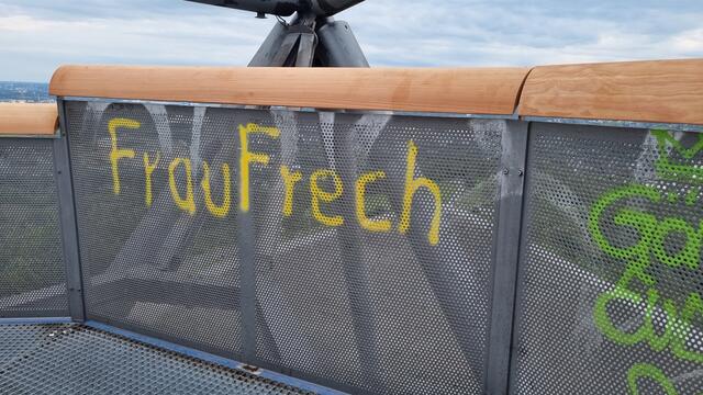 FRAU, sei auch mal´FRECH! Trau Dich, (D) EIN selbstbestimmtes LEBEN zu führen ...
auf dem Tetraeder entdeckt!
2023@ana´