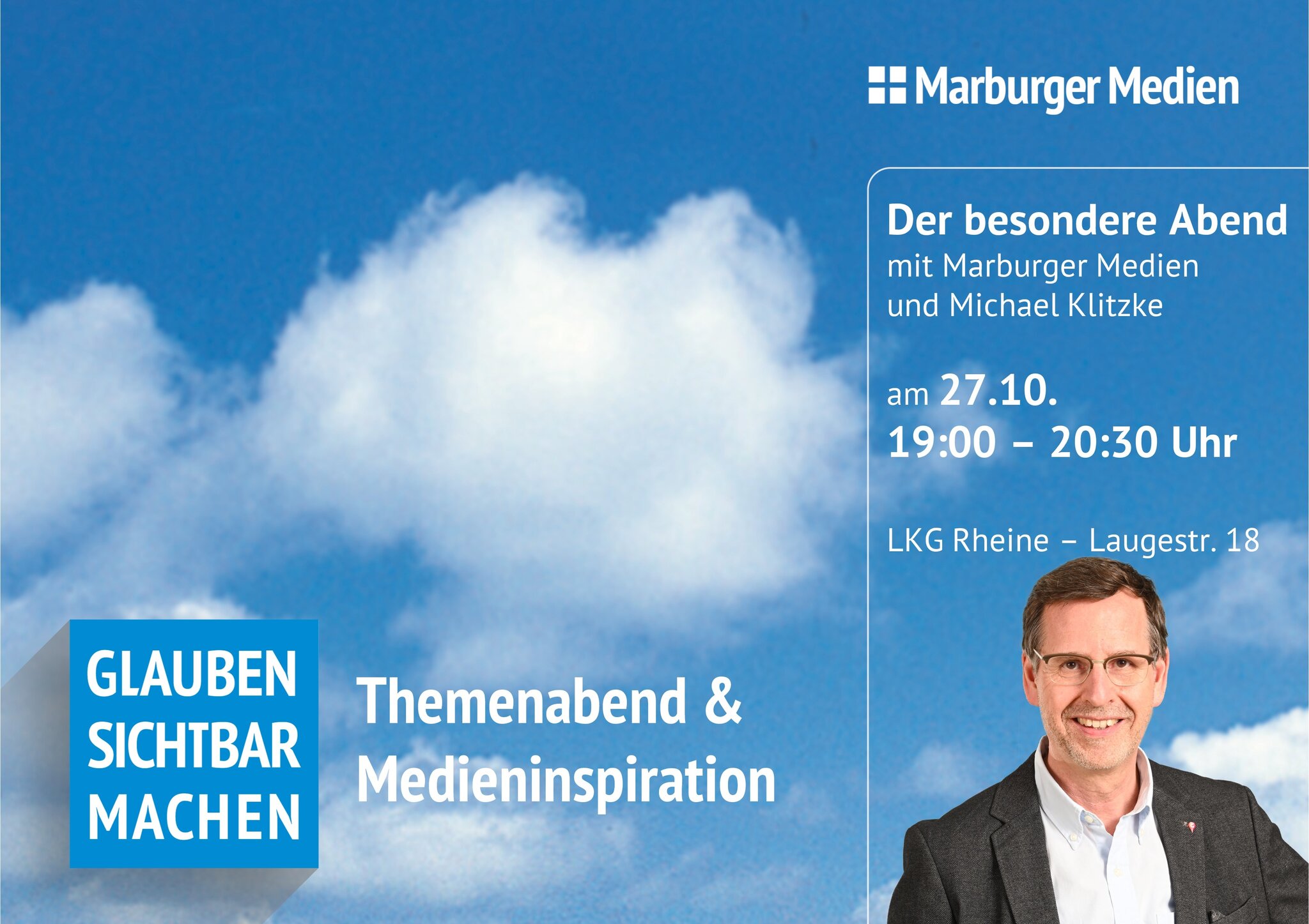 Abend mit Marburger Medien und MedienInspiration in Rheine