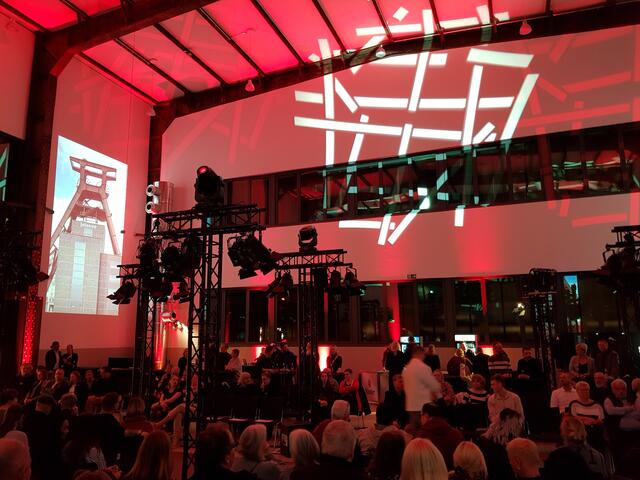 Die Fashion-Show der "Grubenhelden" war sehr gut besucht.