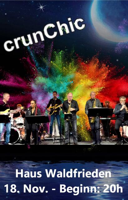 Band "crunChic" im Haus Waldfrieden am 18. November. Bandleader Michael Stanko und seine Band freuen sich auf ein volles Haus! | Foto: Ulrich Rabenort