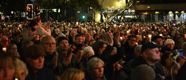 Rund 4500 Teilnehmer zählte die Polizei | Foto: Uwe Klein