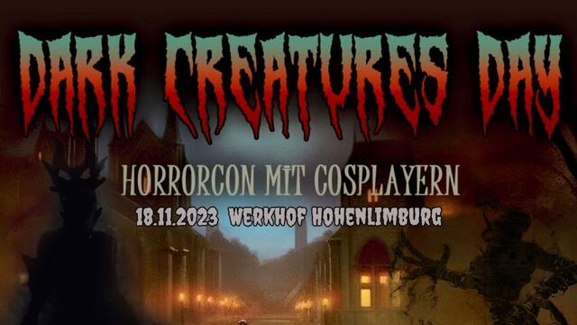 Es ist Zeit zum Gruseln, denn Halloween war gestern ...  | Foto: Dark Creatures Day