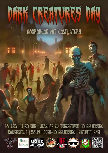 Seid bereit für den Angriff der Lachmuskeln ...  | Foto: Dark Creatures Day