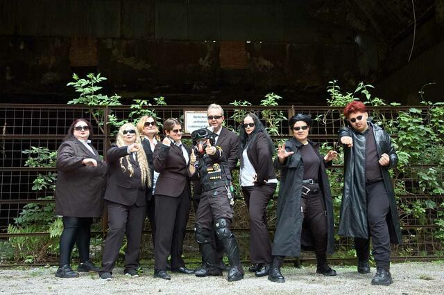 Cosplay Men in Black und Matrix  | Foto: United Agents Germany