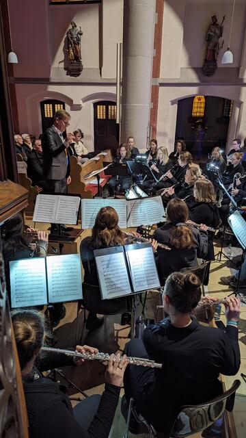 HBO-Konzertfoto 10.12.2023 Robert Wijnands und das Halderner Blasorchester | Foto: Nane Schwarzkopf