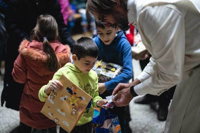 Mehr als 150 Kinder kamen zur Wichtelstern-Aktion. | Foto: Lars Heidrich / Projekt LebensWert