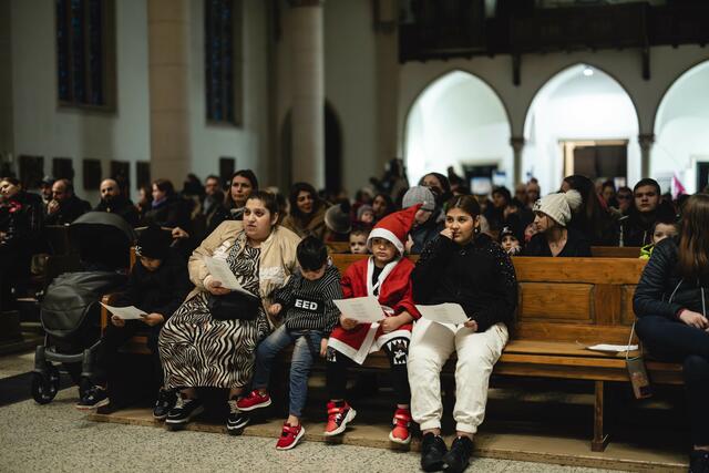 Mehr als 150 Kinder kamen zur Wichtelstern-Aktion. | Foto: Lars Heidrich / Projekt LebensWert