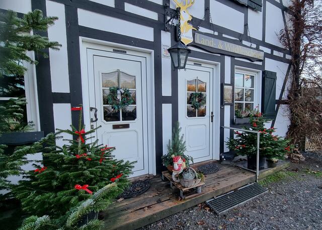 schön geschmückt....