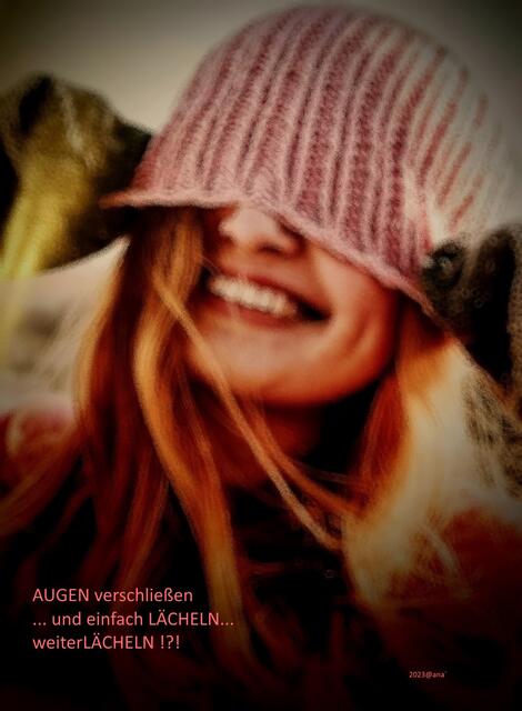 AUGEN ZU und durch...weiter durch die KRISE...
durch 2024!