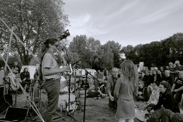 Virginina Gento 2023 am Rodelberg | Foto: @mœrs festival Kristina Zalesskaya