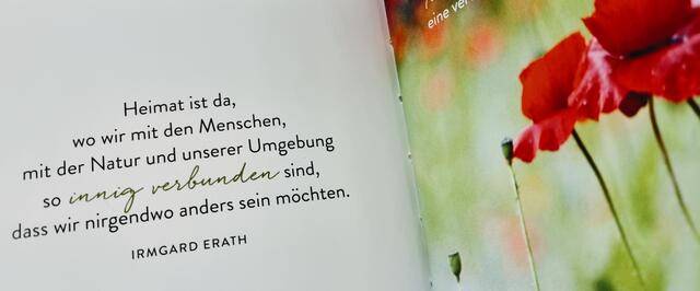 sich um die HEIMAT kümmern...