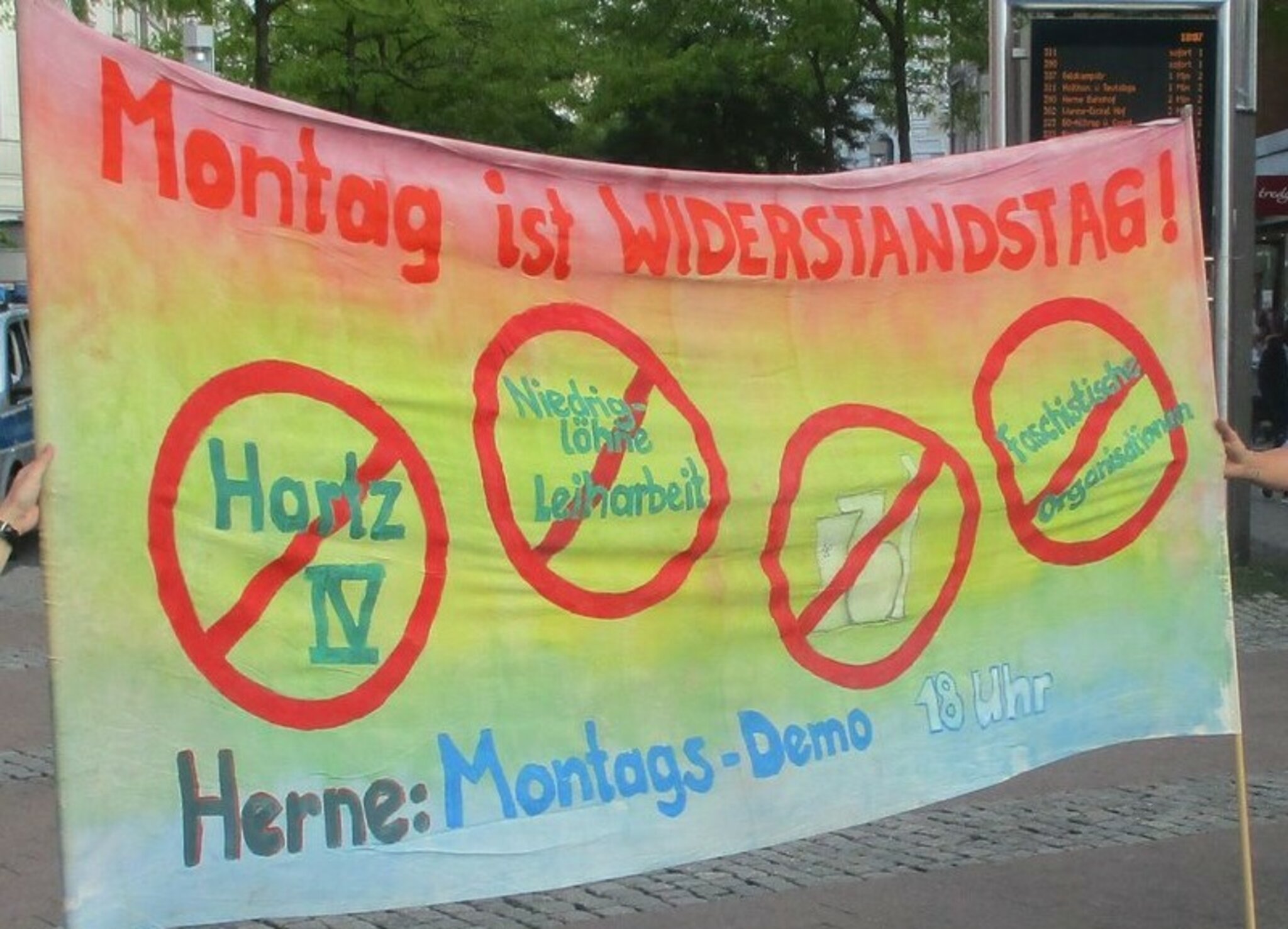 Herner Montagsdemo Nie wieder heißt Verbot der AfD jetzt! Bochum