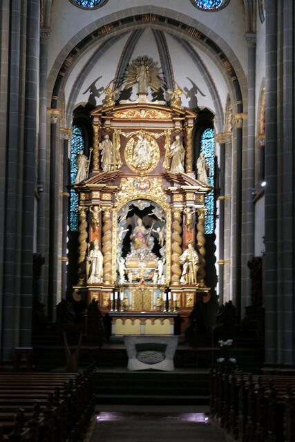 Der altar in St. Ludgerus