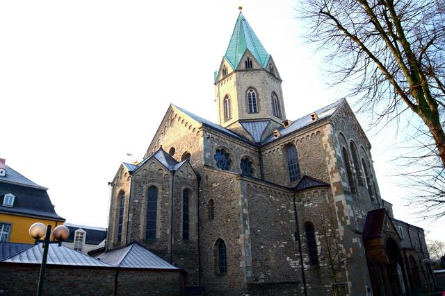 Die ehemalige Abteikirche in Werden