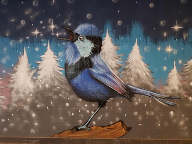 Bunt im Untergrund - Graffiti im Hbf Ludwigshafen