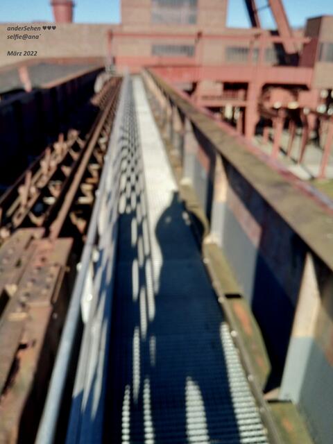 ein etwas anderes SELFIE
2022@ana´... im März´ auf Zollverein