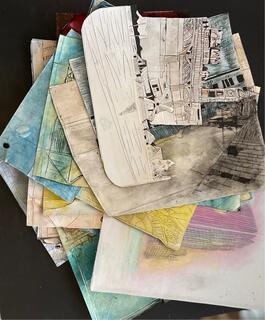 "Druckplatten" aus dem Workshop in der Ruhr Gallery Mülheim | Foto: Mülheimer Kunstverein KKRR