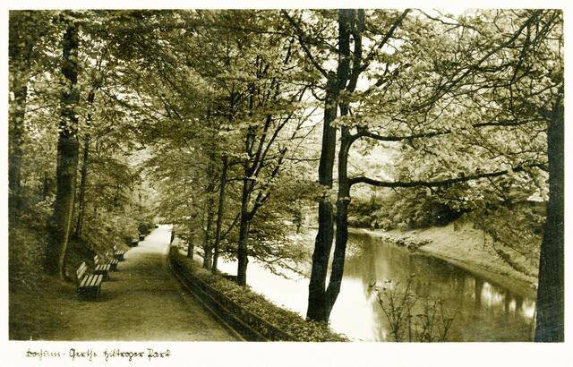 Hiltroper Park - Bänke am Schwanenteich  | Foto: unknown - Sammlung Kivelitz