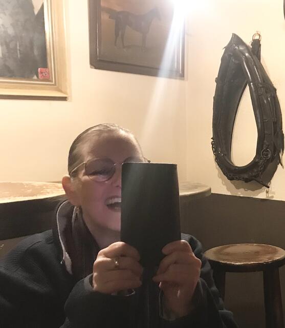 Da lacht unsere liebe Claudia