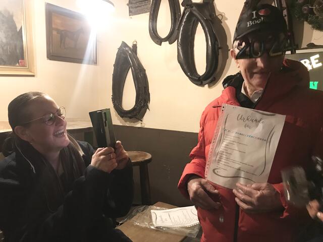 Fleissig bei de Arbeit!