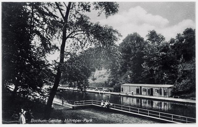 Hiltroper Park - Naturbad in den 30er Jahren | Foto: unknown - Sammlung Kivelitz