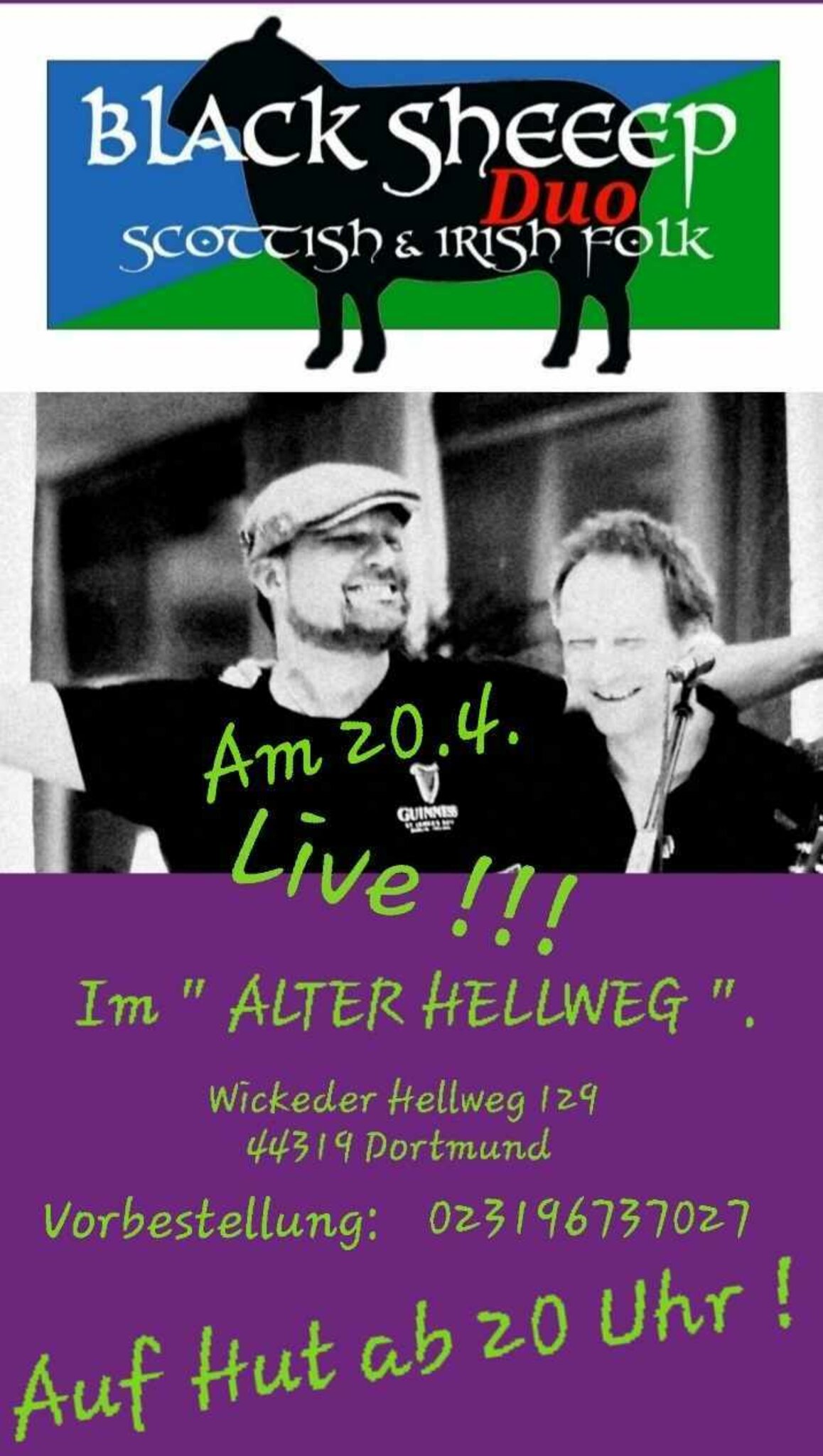 Irischer Abend in Wickede Keltisches Flair im "Alter Hellweg