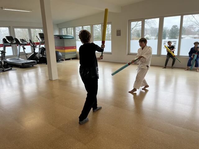 Sport-Kenjutsu mit den Kindern | Foto: privat
