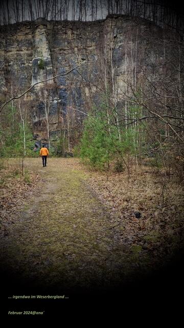 Uiiihhh.... 
Felswand ....