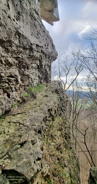 Irre Felslandschaften ...  rund um den "ITH" im östlichen Weserbergland....