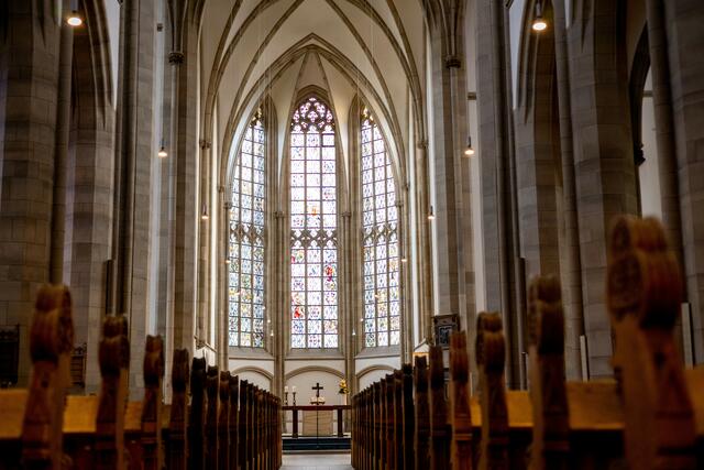 Ein Blick ins „Innere“ und in die Geschichte der Salvatorkirche lohnt sich immer. Wissenswert und interessant!
Foto: Rolf Schotsch

