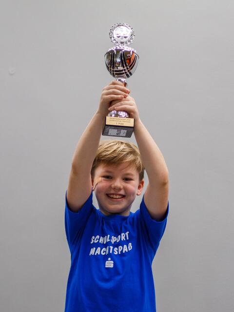 Strahlender Sieger: Vincent Kösling von der Marienschule | Foto: Stephanie Meißner