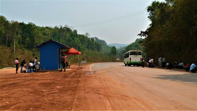 Grenze Laos China Junnan 