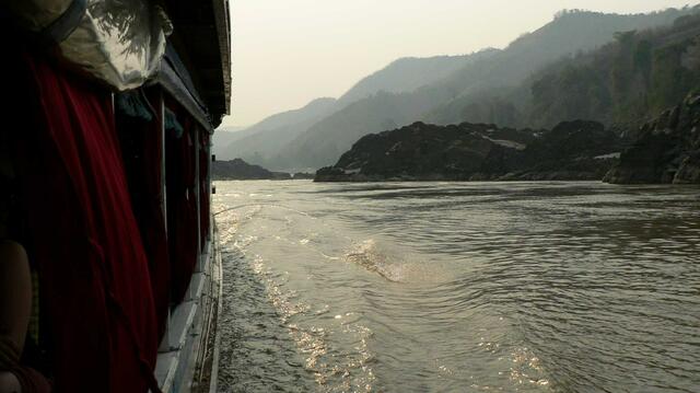 Auf dem Mekong 