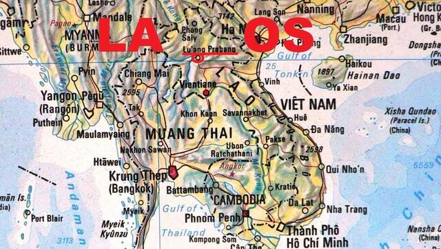 Laos in Südostasien 