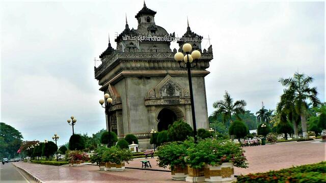 Triumphbogen in Vientiane 