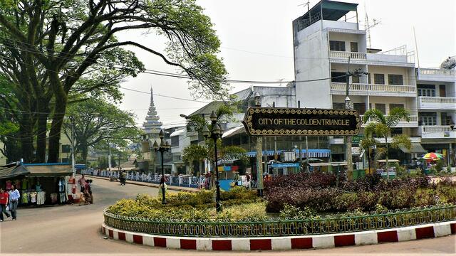 Im Goldenen Dreieck in Burma 