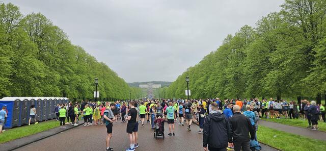 Rund 19.000 Teilnehmer waren in Belfast laut Veranstalter unterwegs. | Foto: privat