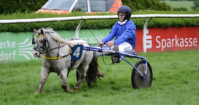 weitere platzierte im Mini-Traber Rennen auf dem Grafenberg | Foto: Horst Nauen