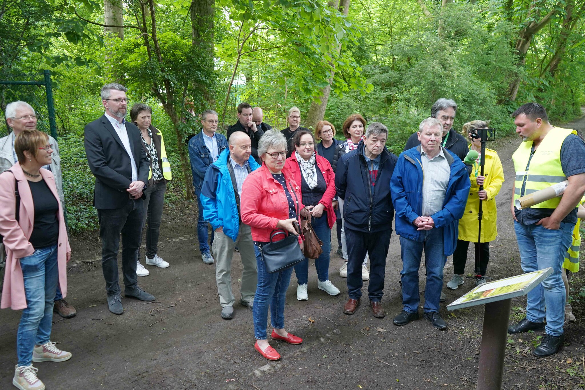 Neuer Ökopfad durch die Natur in Marl Hüls Marl