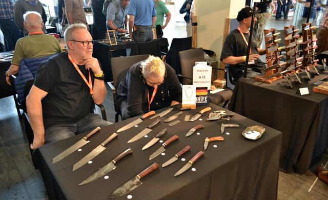 Rolands Messer (handgefertigte Einzelstücke) | Foto: Horst Nauen