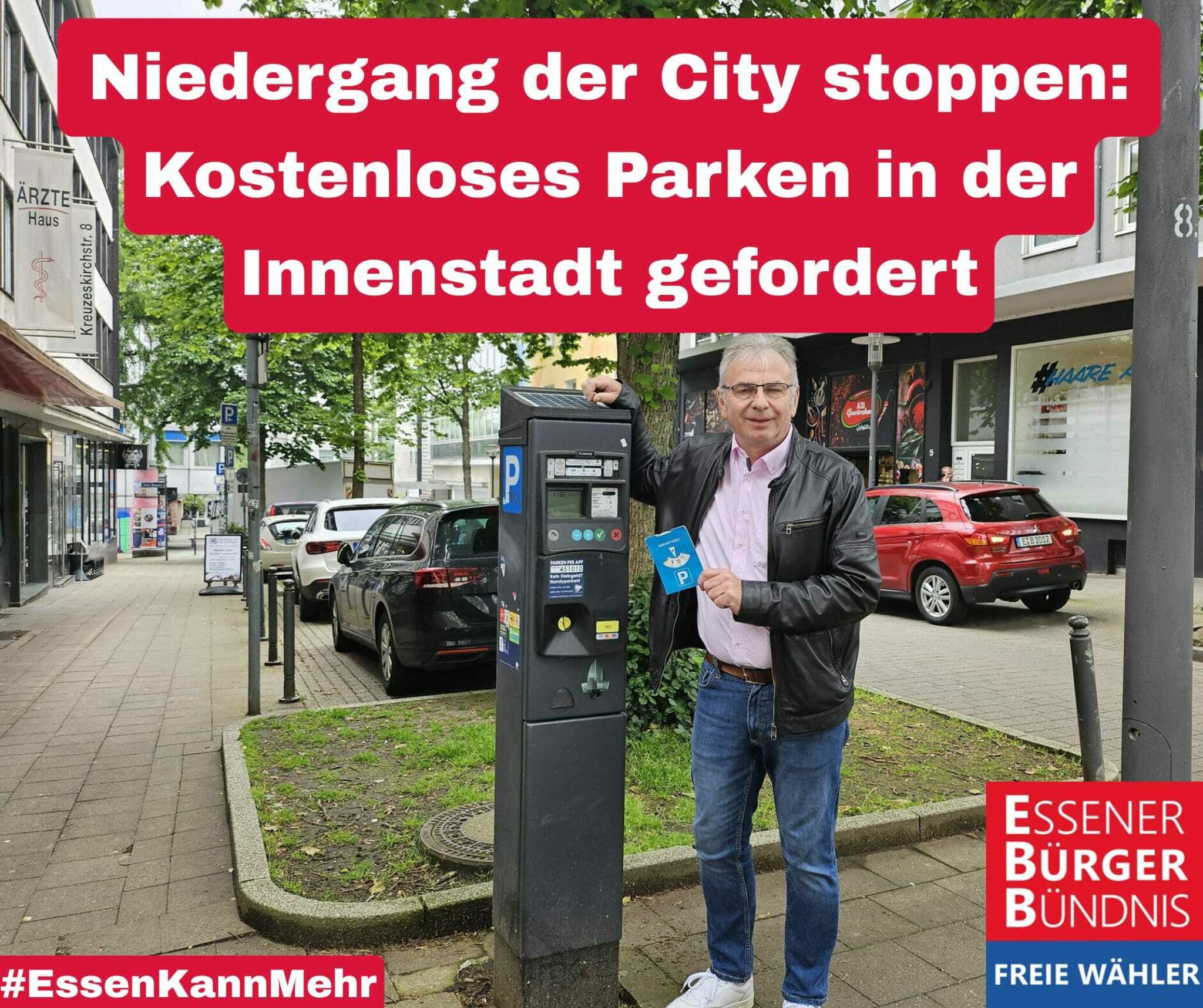 EBBFW fordert kostenlose Parkplätze EBBFW fordert kostenlose Parkplätze am Samstag in der