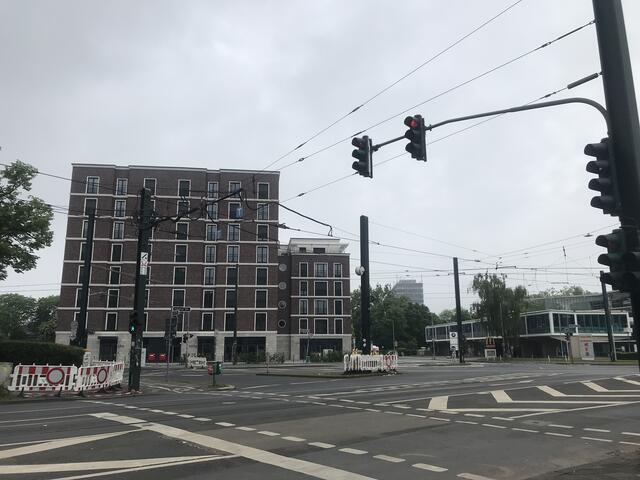 Die Kreuzung - Lichtstraße/Grafenberger Allee