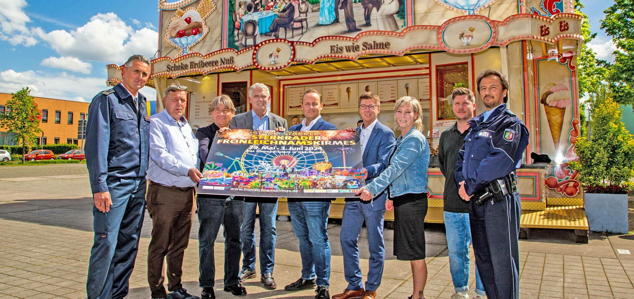Conny's Snack Bar Sterkrader Straße Dinslaken Stark – stärker: Sterkrader Fronleichnamskirmes 2024 - Oberhausen