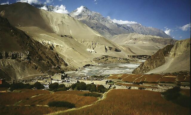 Kargbeni in der Kali Gandhaki 