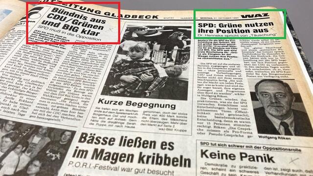 So ist es mal passiert.