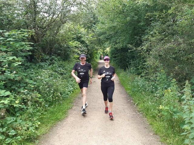 Mit Deborah auf der Strecke