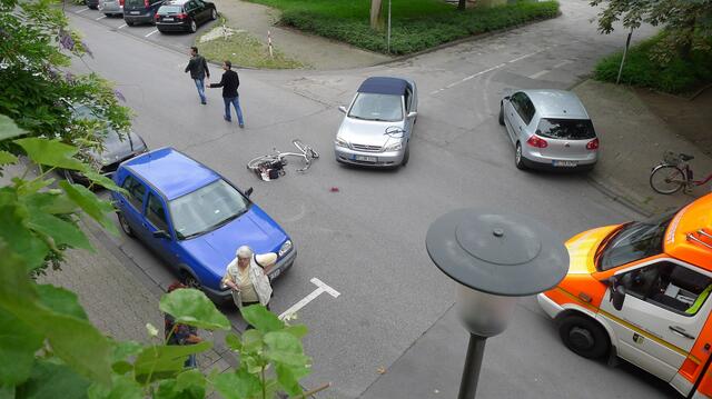 Radunfall Friedrichstraße