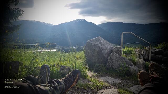 RUHE finden, am Abend....