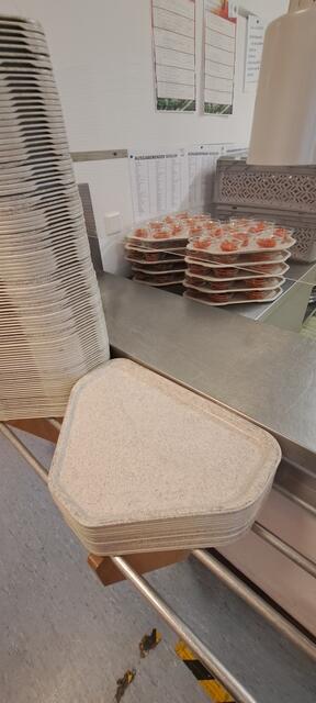 In der Mensa. | Foto: Dabitsch