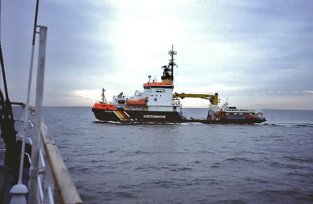 Die Küstenwache ist auch da 
